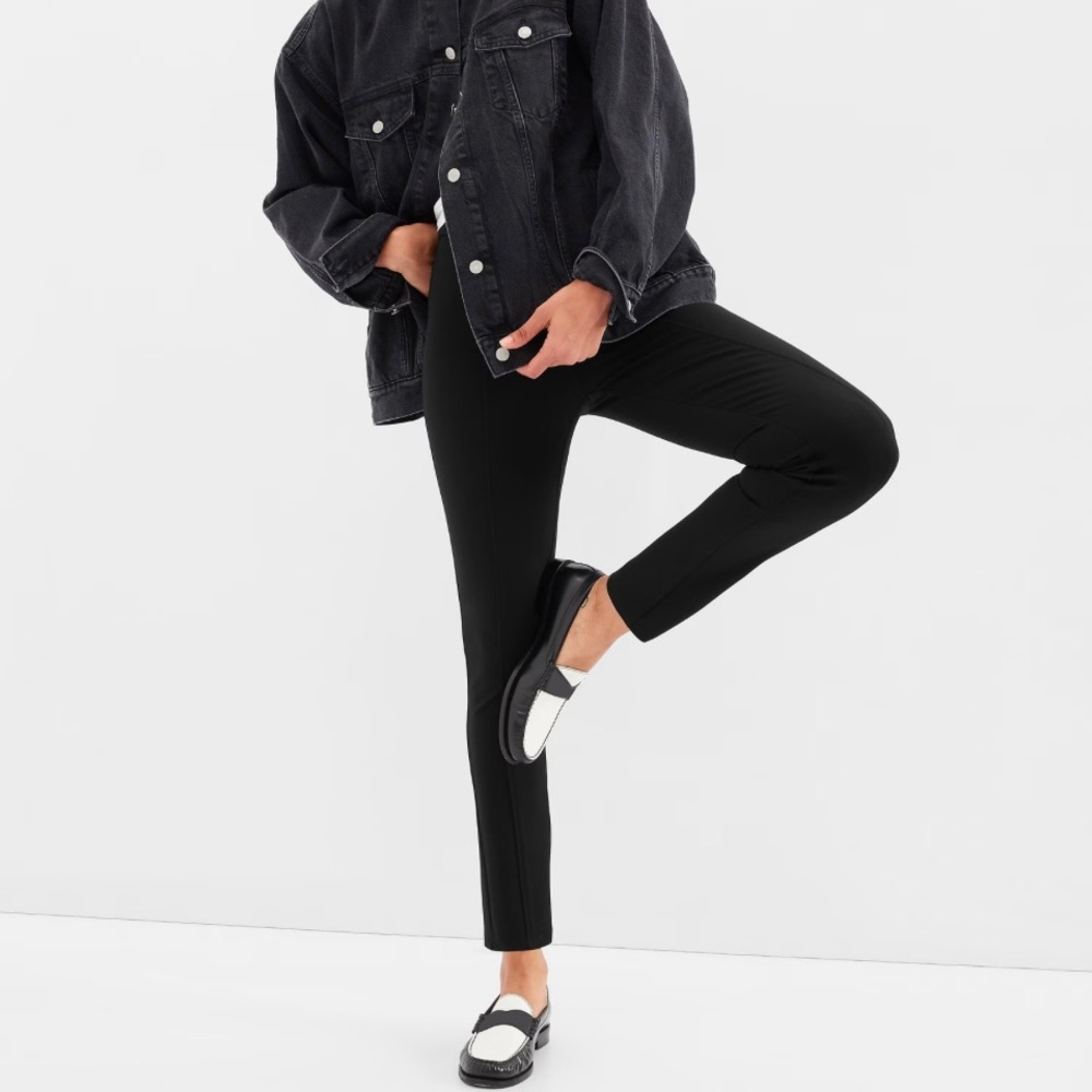 Gap High Rise Ponte Skinny Pants, 0P NWT